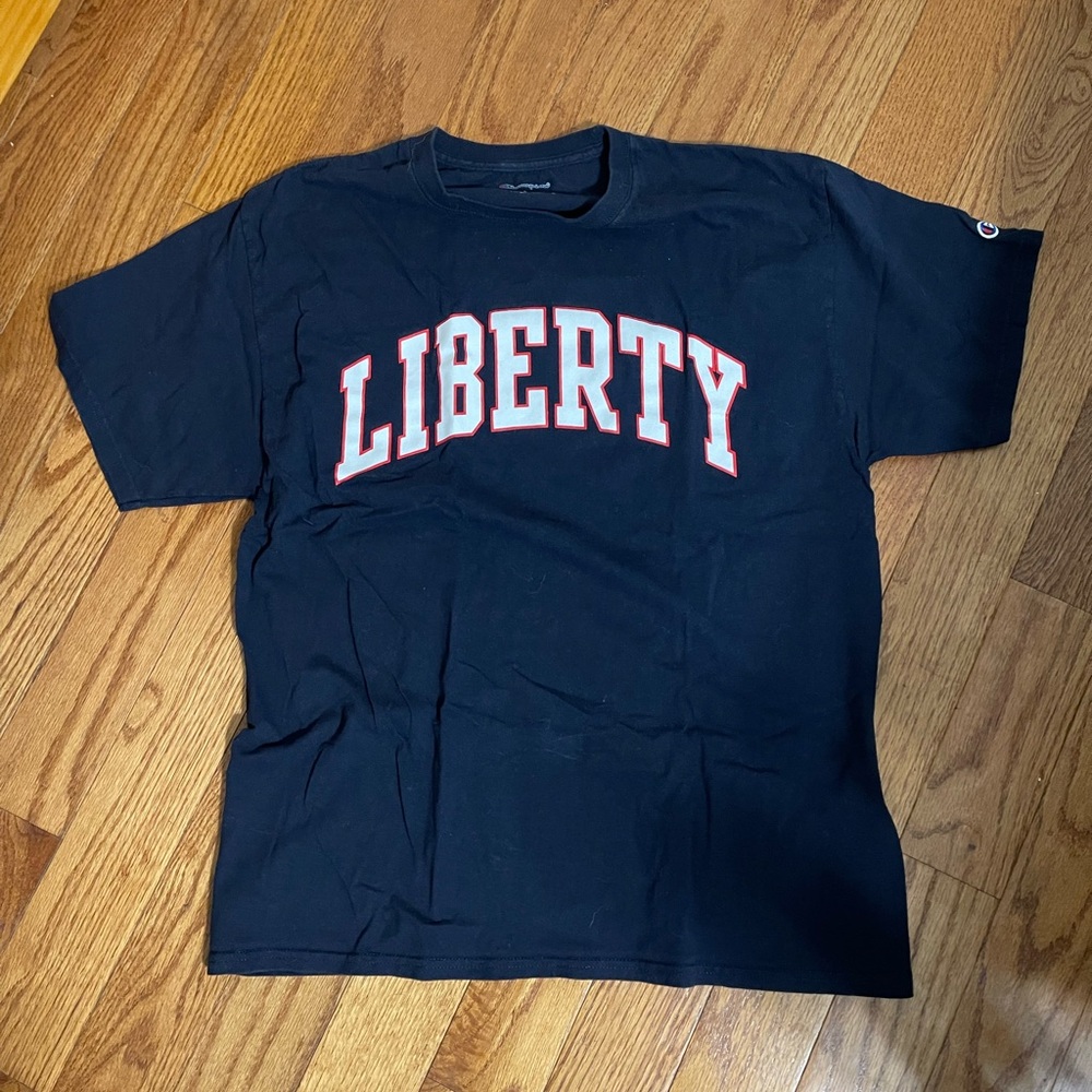 Champion Men's Navy Liberty Tee